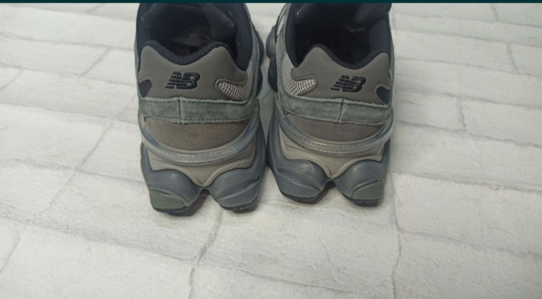 Кроссовки new balance 9060 black grey