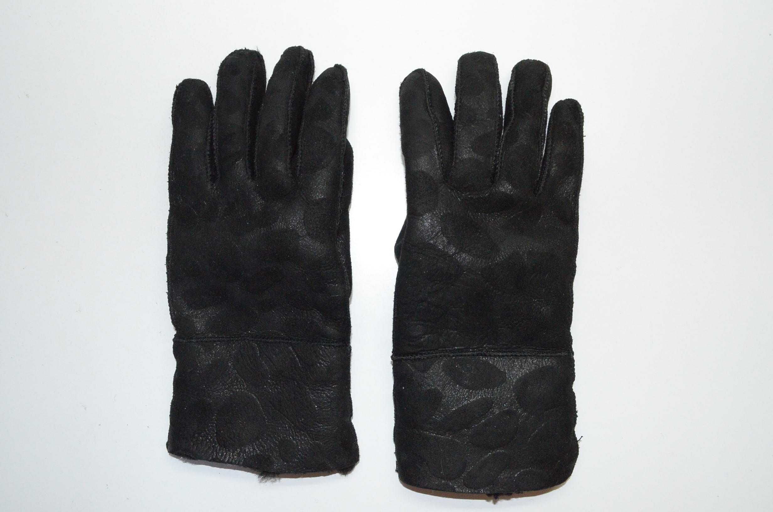 Зимние перчатки женские (замша)