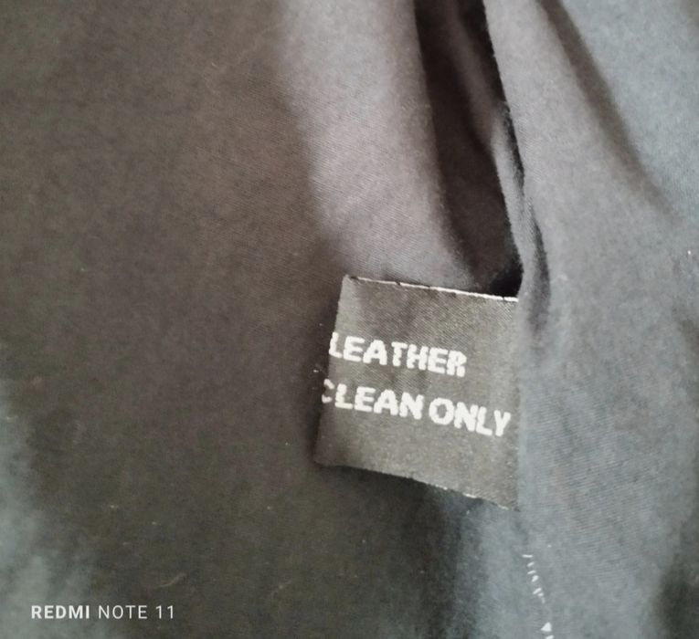 Czekoladowa kurtka koszula skóra naturalna