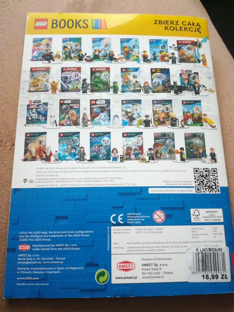 Lego City Złota rączka gazeta czasopismo