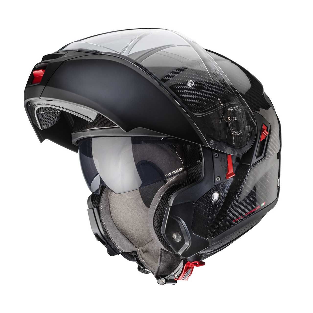 NOWY Kask szczękowy enduro Caberg LEVO X CARBON roz M 55-56 cm