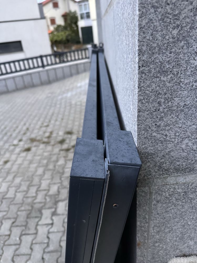 Portao de aluminio
