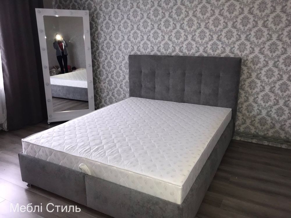 Ліжко+матрац 200х140 / Ліжко Лугано з матрацом