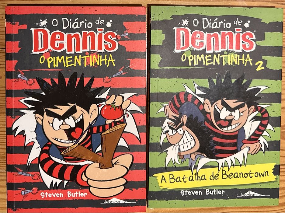Dennis o pimentinha , o diario de … steven butler impecavelmente novos