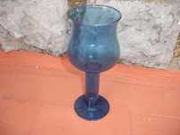 Jarro azul de vela