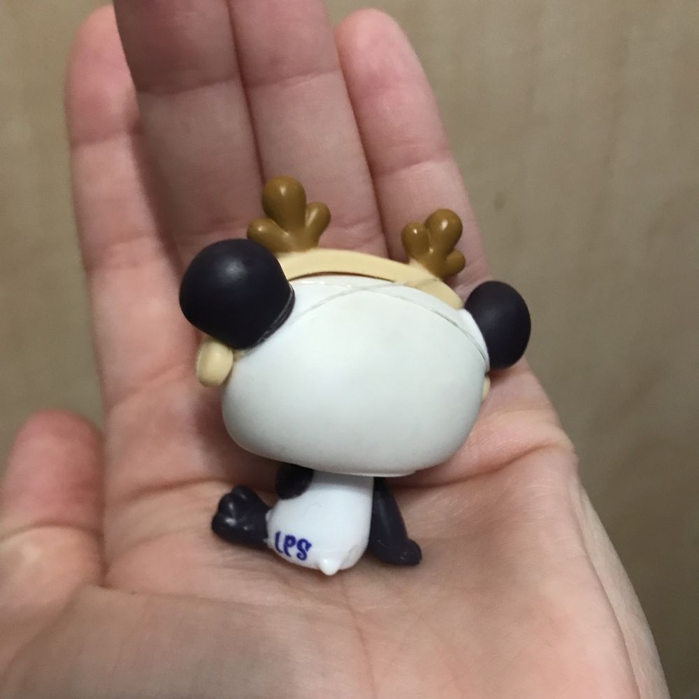 Littlest Pet Shop LPS Panda z rogami