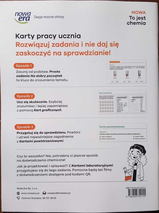 NOWA To jest chemia 2 Karty pracy ucznia zakres podstawowy edycja 2024