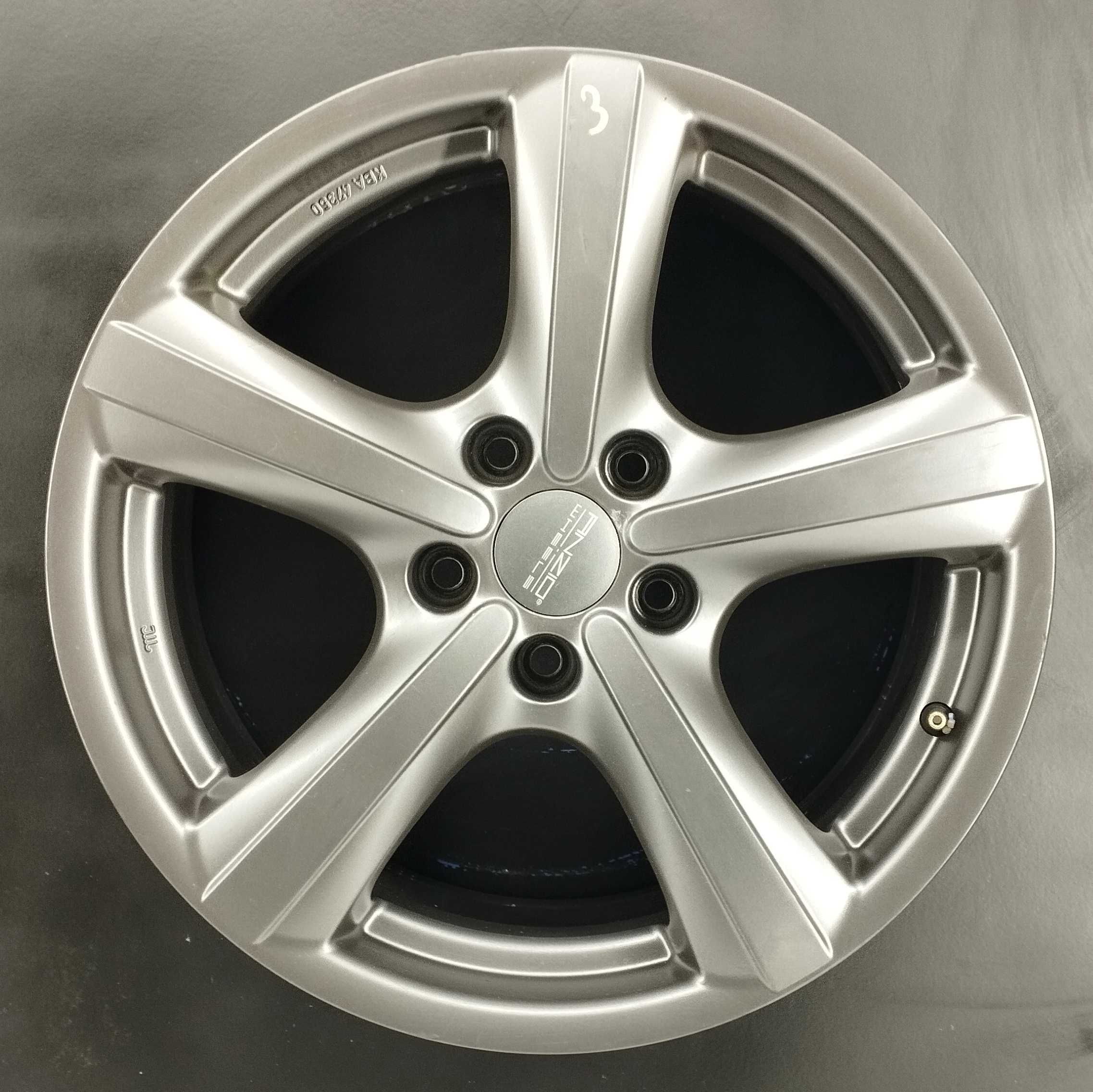 5x112 R17 ET 45 4x felgi aluminiowe Anzio / Audi A4 A6 SuperB /montaż