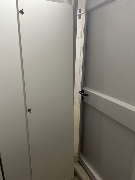 Komplet 3 białych drzwi Ikea do szafy Pax