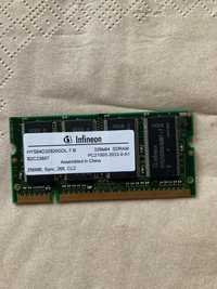 Memória SDRAM 256MB PC2100S Infineon