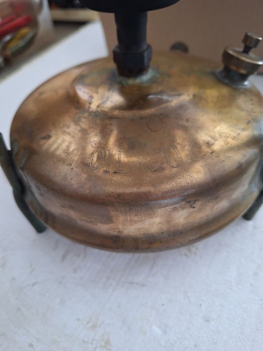 Fogão antigo a petróleo