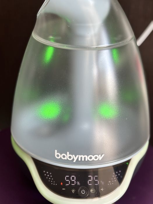 Babymoove Humidificador Silencioso Candeeiro de Noite