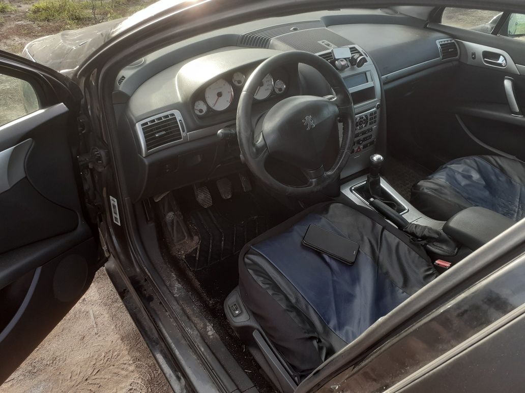 Peugeot 407 sw EXLD zderzak maska lampa blotnik drzwi klapa koła pas