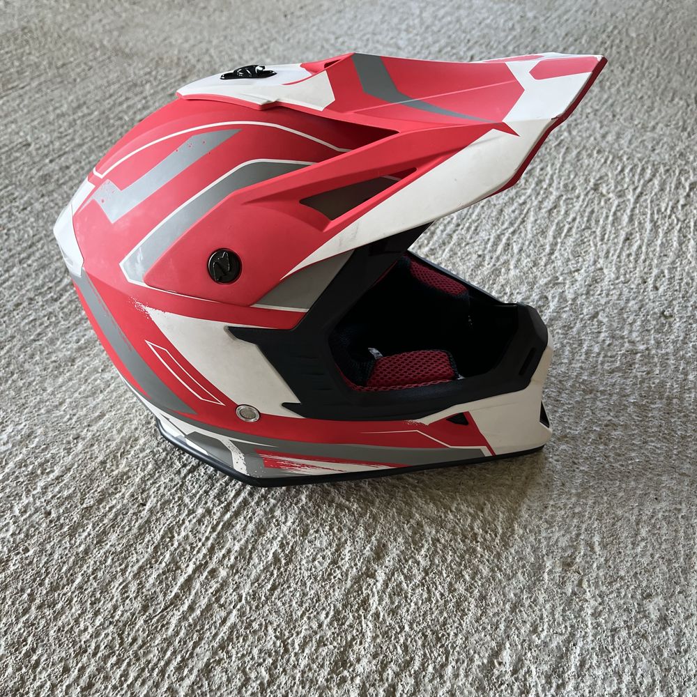 Kask motocyklowy i rowerowy