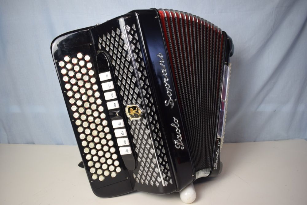 Acordeao Paolo Soprani 4 Voz 120 Baixos, N . 169