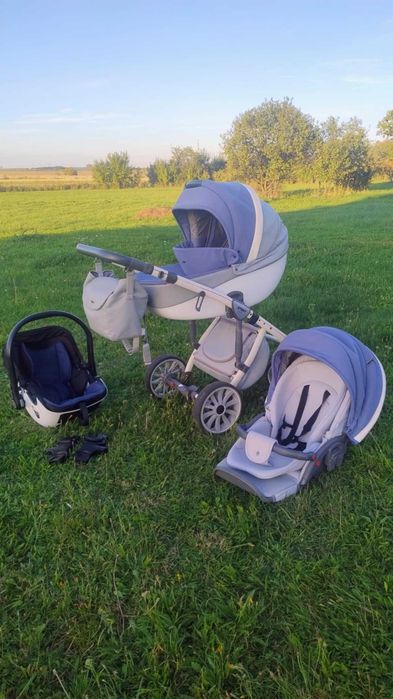 Wózek anex sport 3w1 Fotelik kiddy z możliwością podłączenia do ISOFIX