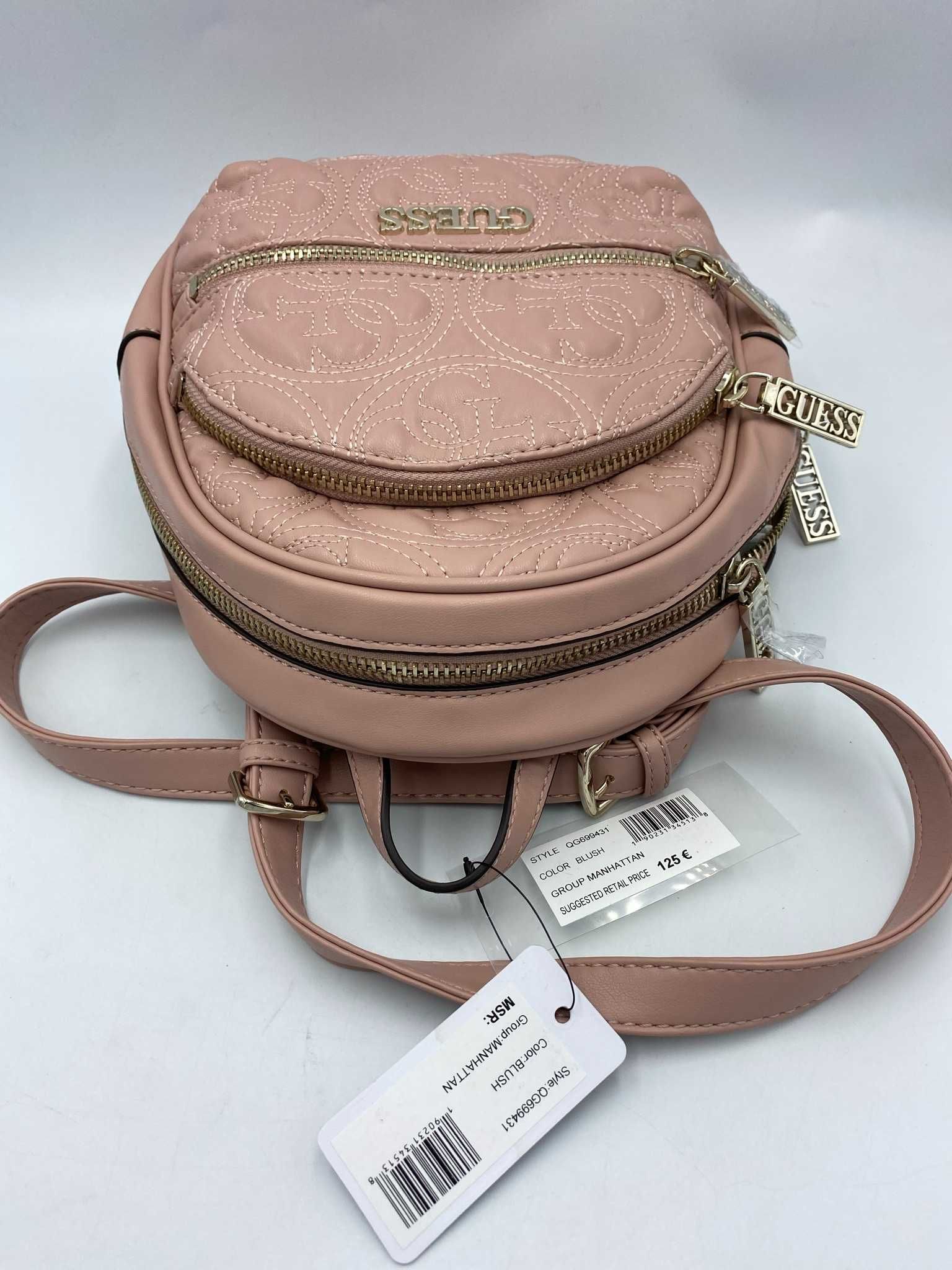 Blush Guess GUESS ręczna torba plecak Donna Rosa torebka