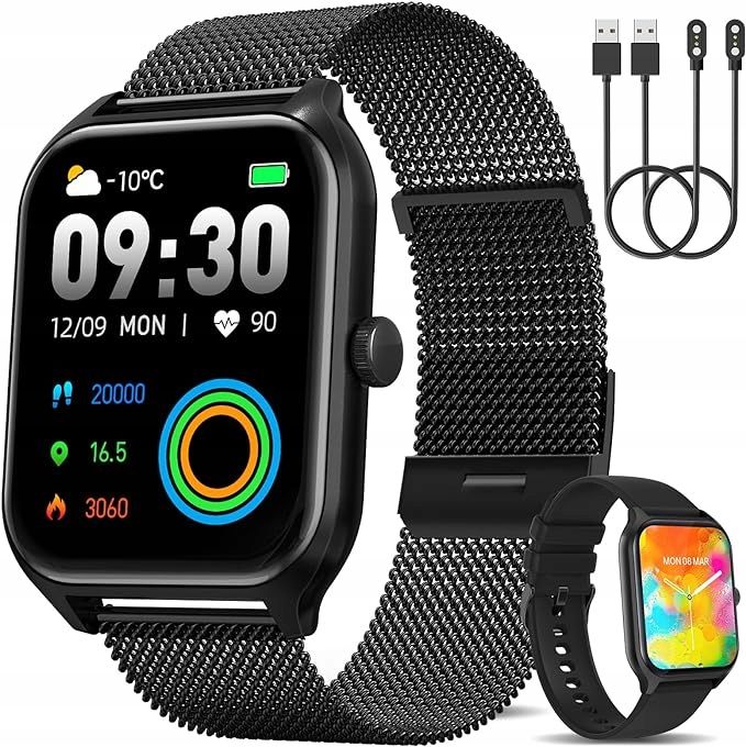 iyaqilehe smartwatch 1.96" 230 mah ip 67 android 5.1 ios 8.0