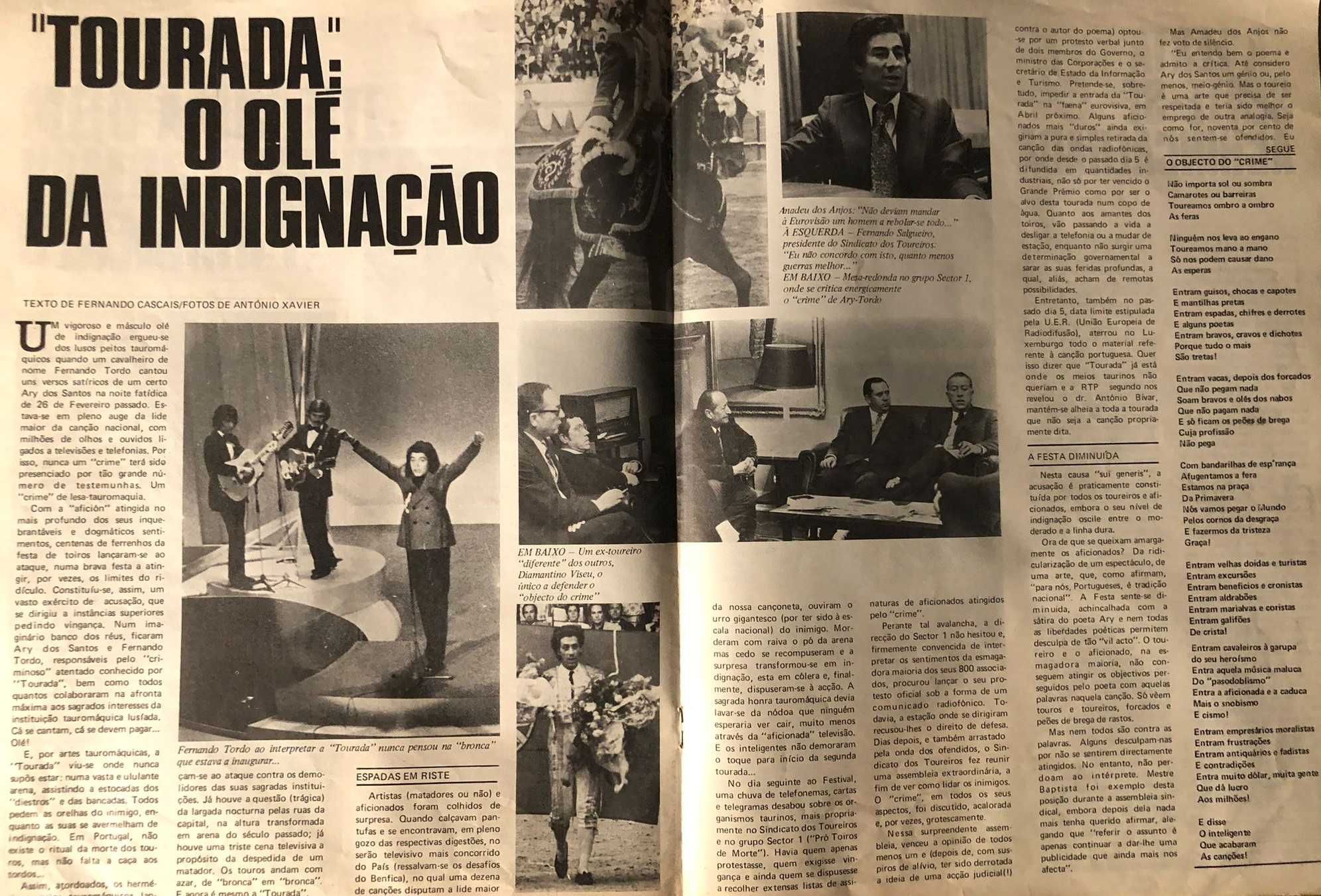 Revista ‘FLAMA’, n. 1.305, de 9 de Março de 1973