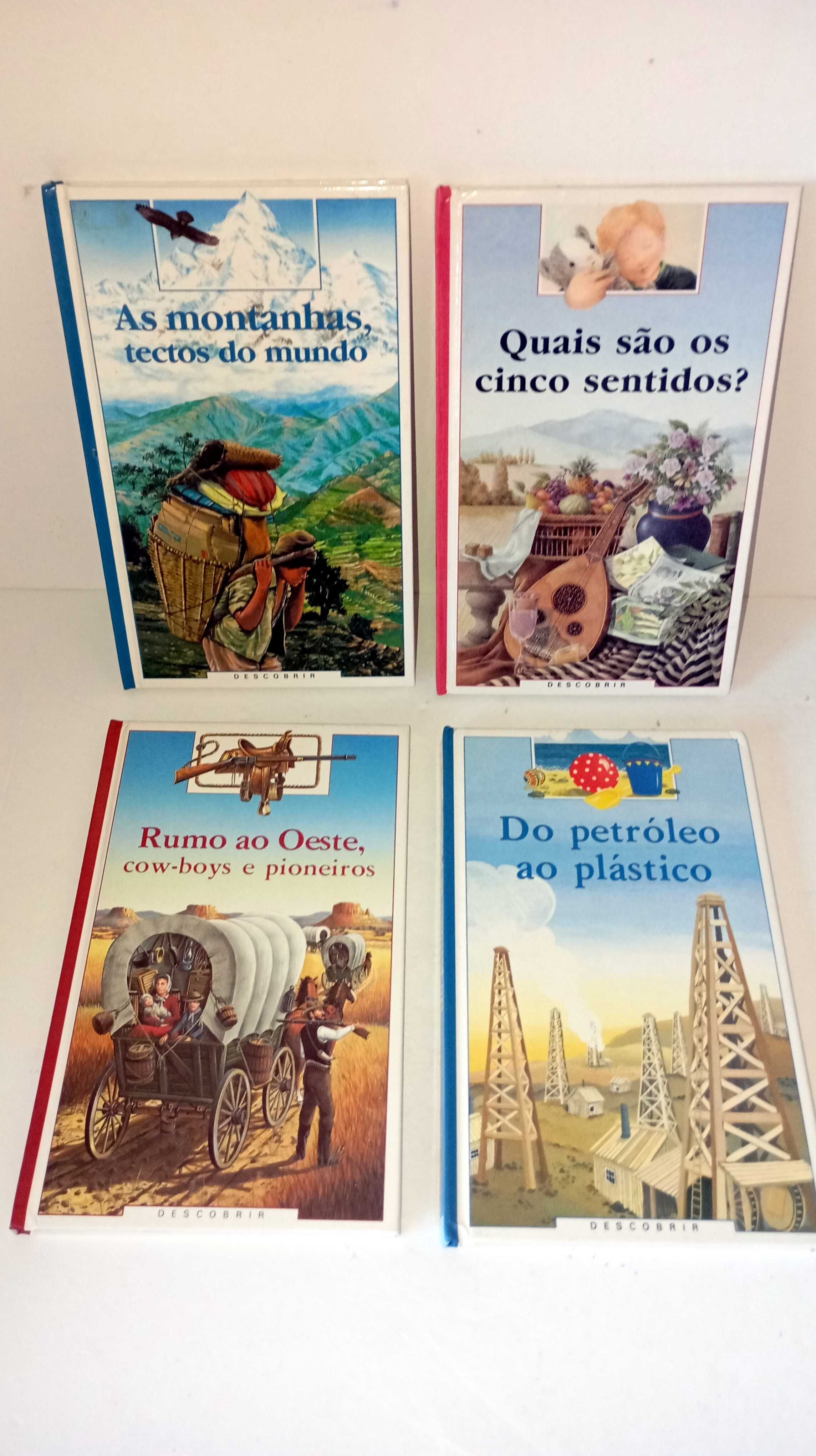Coleção Descobrir - Vários livos nas restantes fotografias