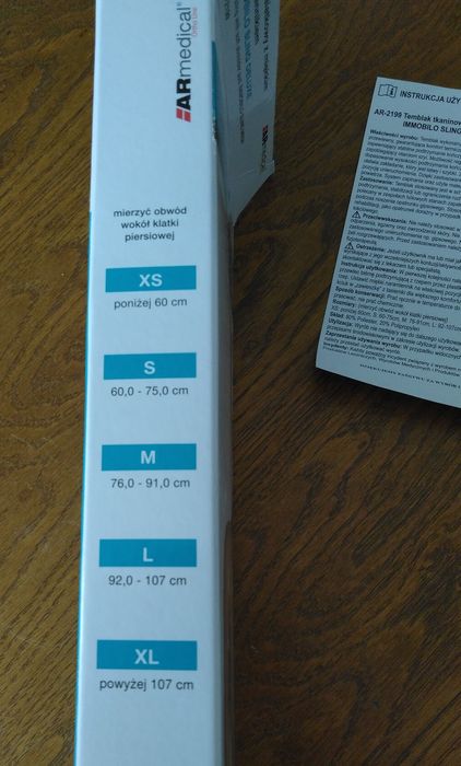 Temblak siatkowy z miękkim naramiennikiem, S