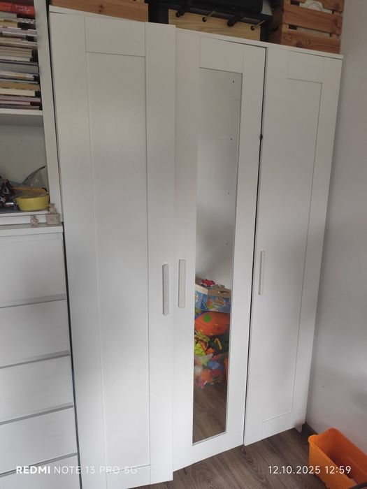 Ikea szafa 3 drzwiowa Brimnes