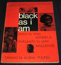 Livro Black as i am Zindzi Mandela Peter Magubane