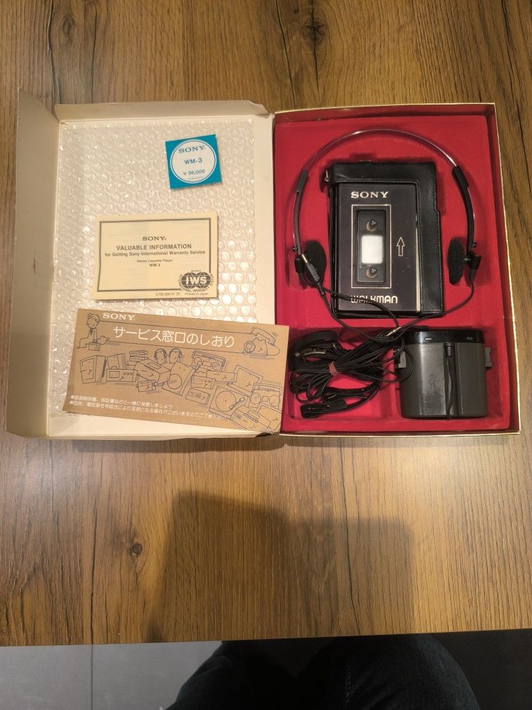 Walkman Sony WM-3 vintage
