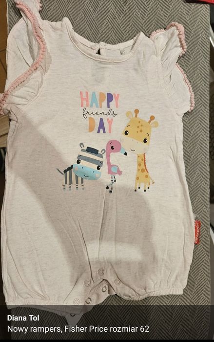 Nowe 4 pary rampersy