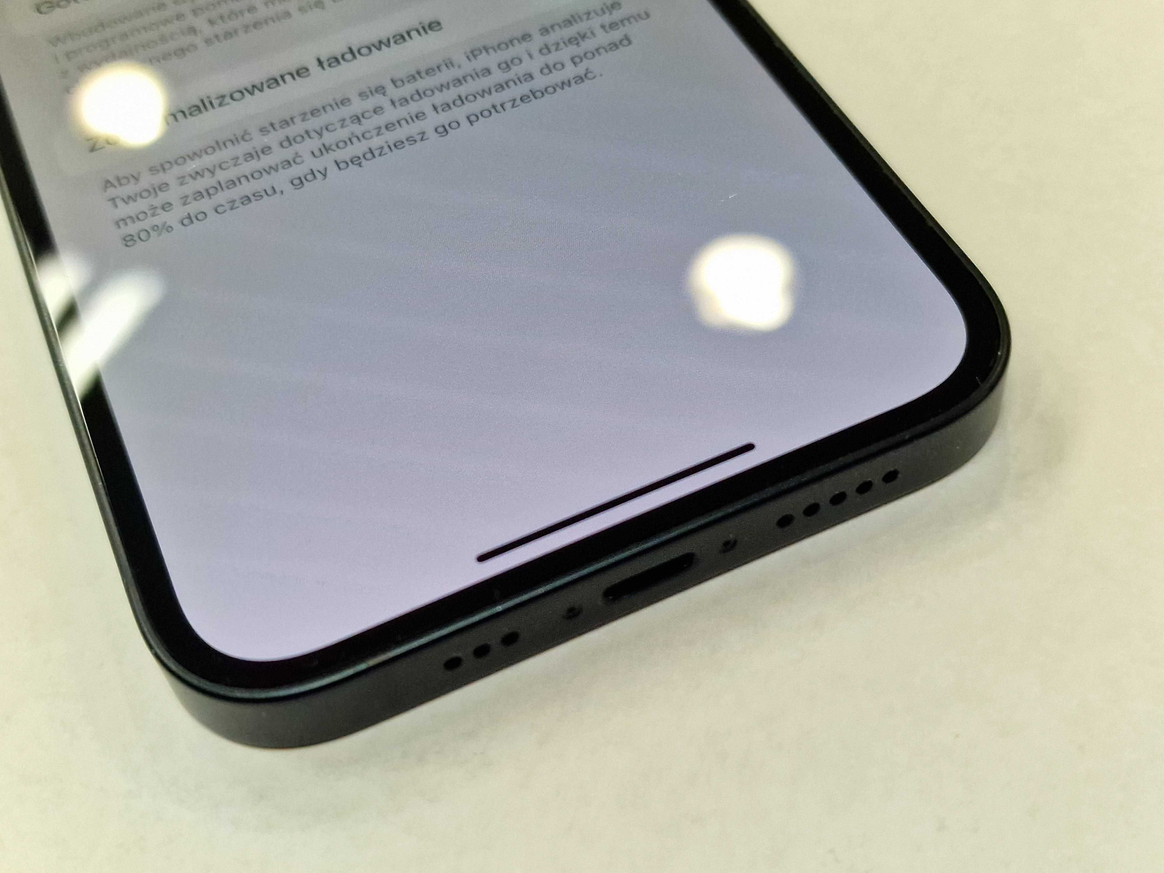 Iphone 13 128GB/ Midnight/ Grade A-/ Bat ~~87%/ Gwarancja + ładowarka