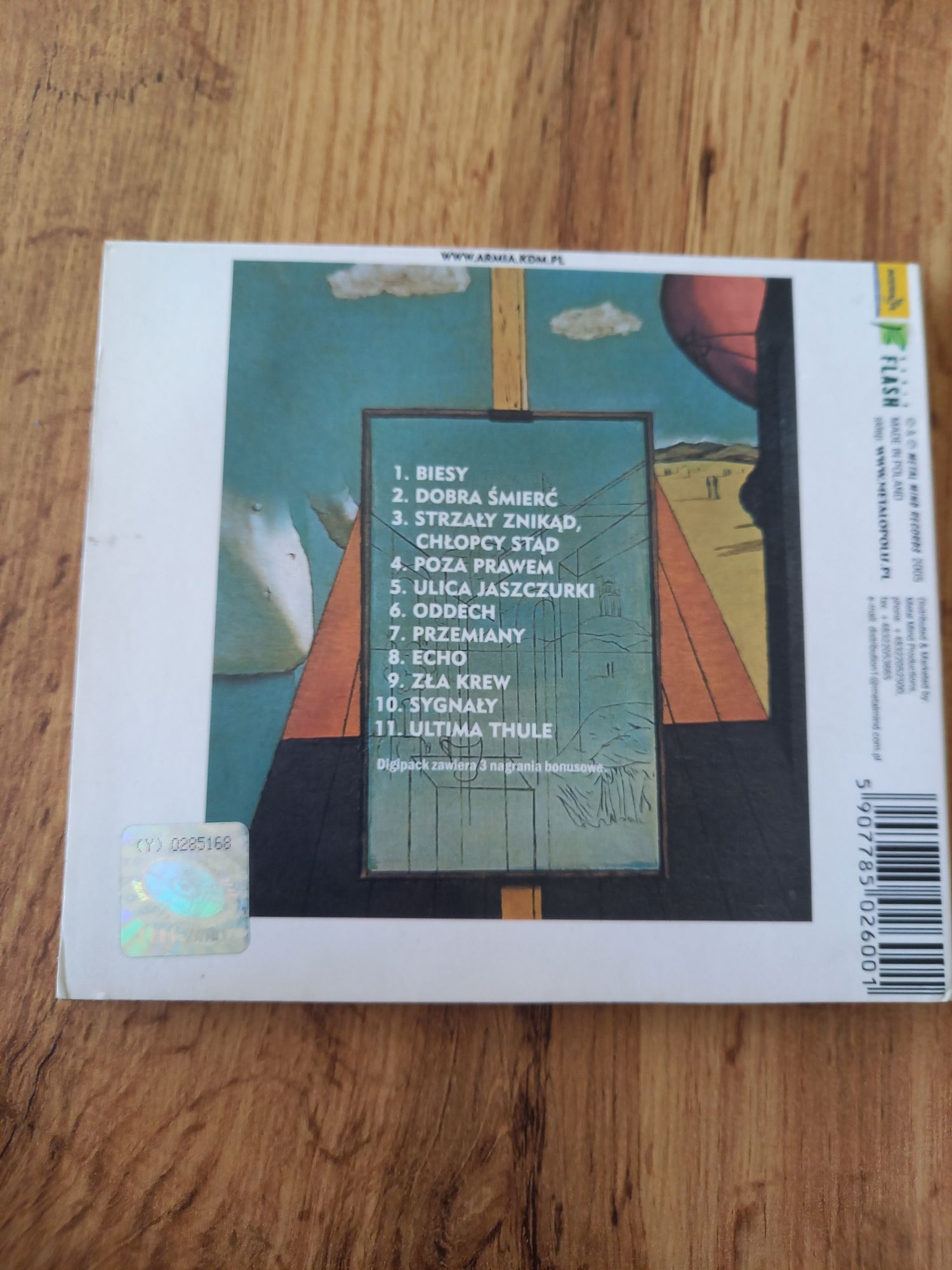 Płyta CD Armia - Ultima Thule