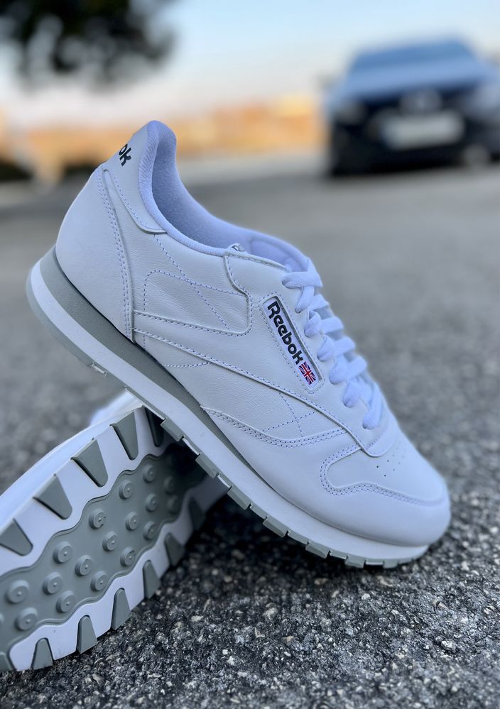 Reebok Classic White шкіряні кроси