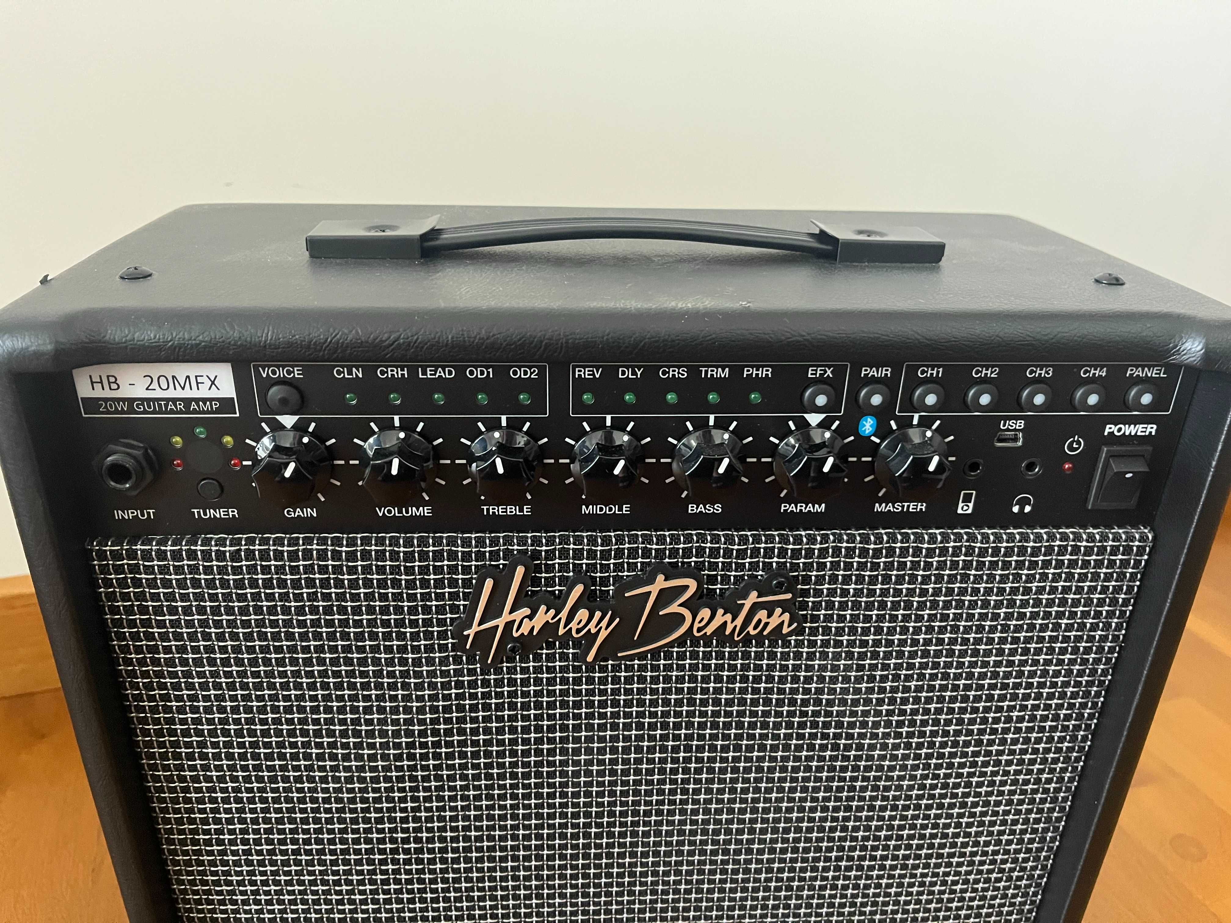 Wzmaczniacz Harley Benton HB-20MFX (20W) stan idealny !
