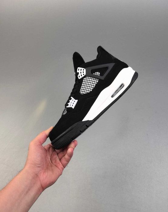 Buty meskie Mokasyny Jordan_Air_Jordan_4_Retro_"White_Thunder" R.45
