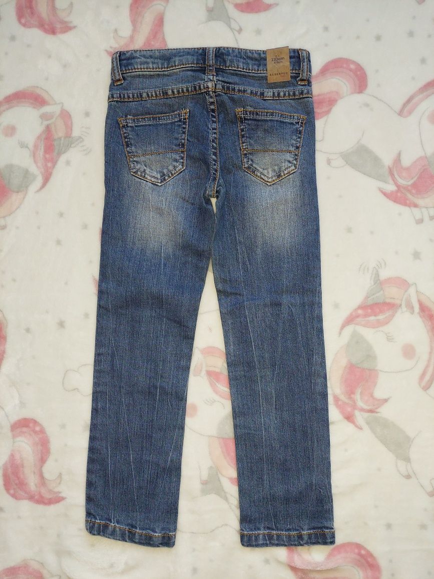 Nowe spodnie jeansowe H&M 4-5 lat 110 cm Reserved