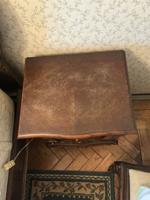 Mobília completa de quarto de madeira