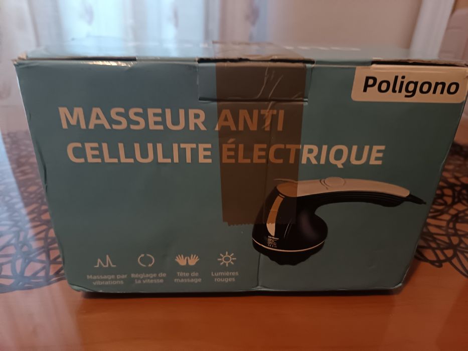 ANTYCELLULITOWY MASAŻER wibracyjny do ciała  8 nasadek