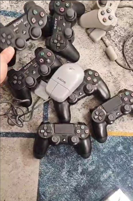 TV, Pady, myszka, konsole,