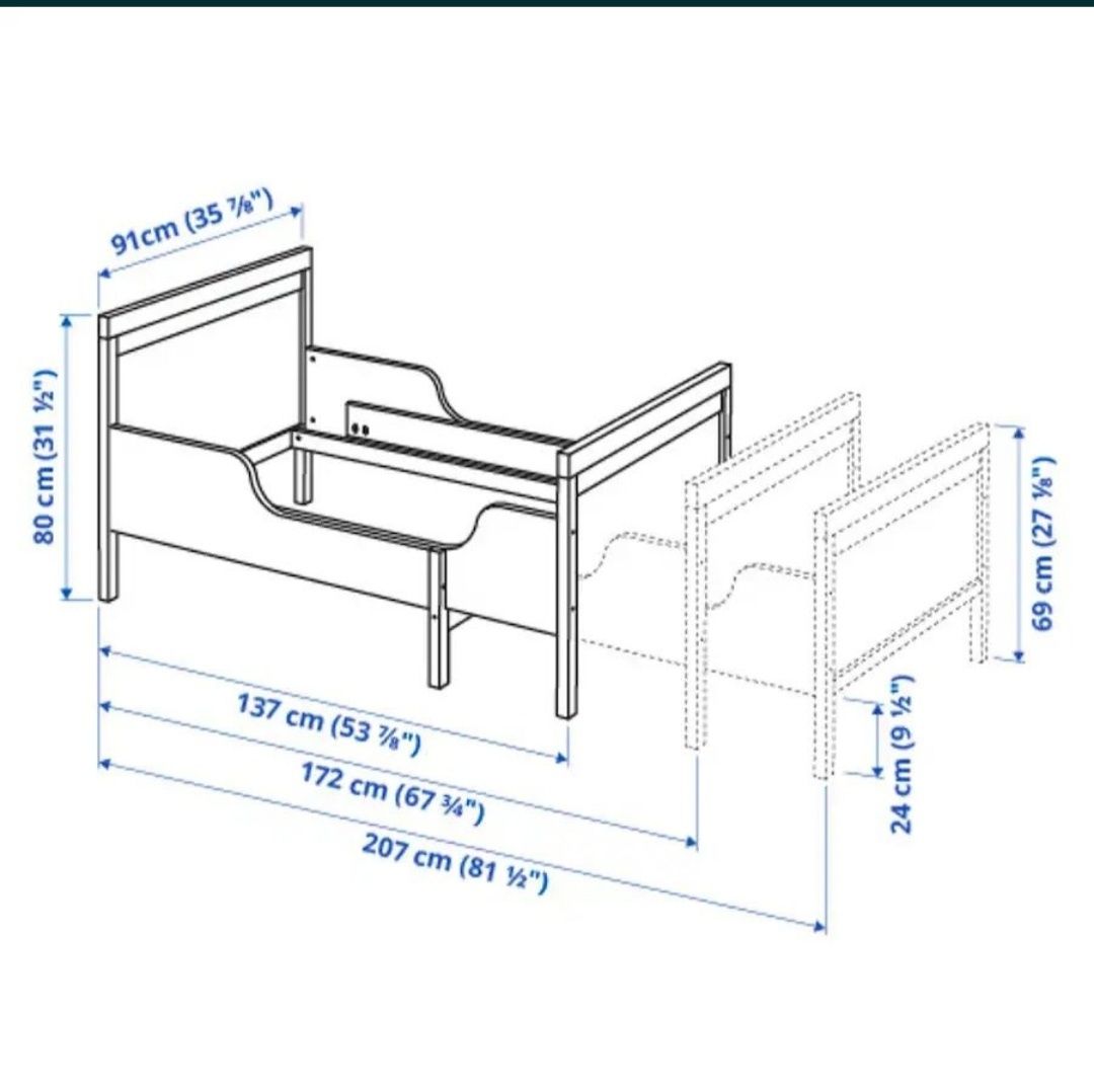 Łóżko SunDvik IKEA