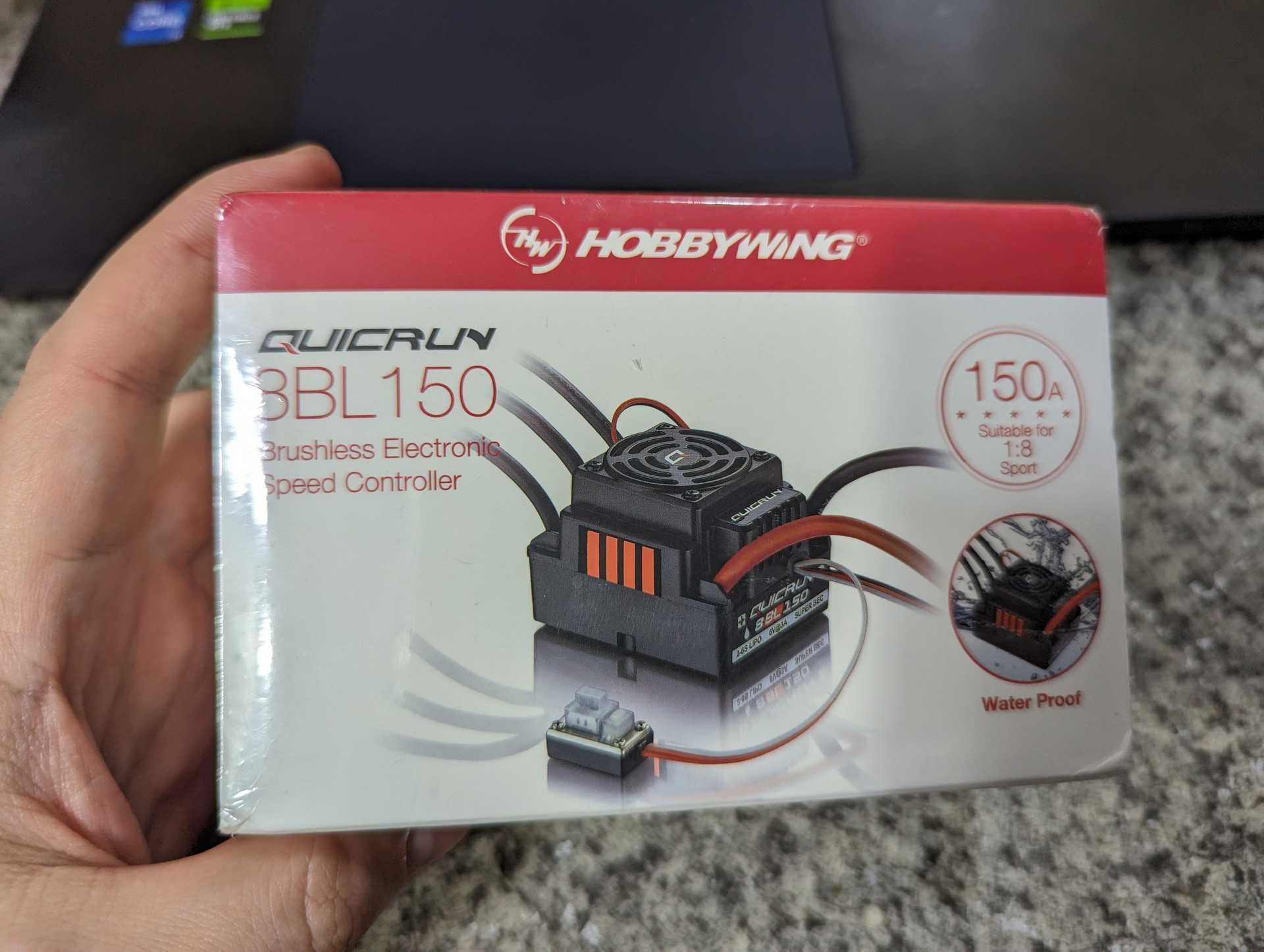 RC регулятор Hobbywing Brushless 4S 6S безколекторний 120А 150А комбо