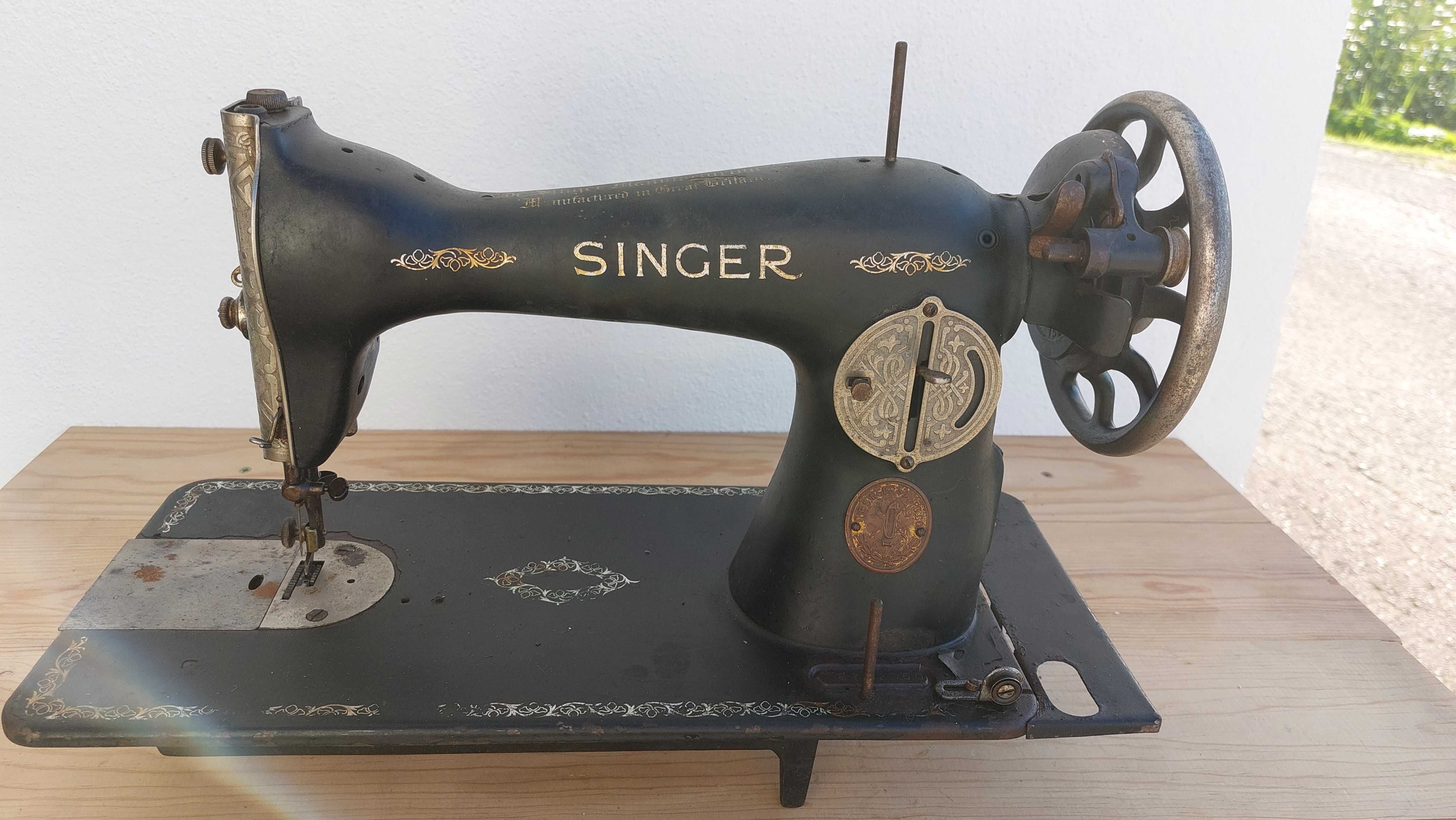 Máquina Singer Original e a funcionar