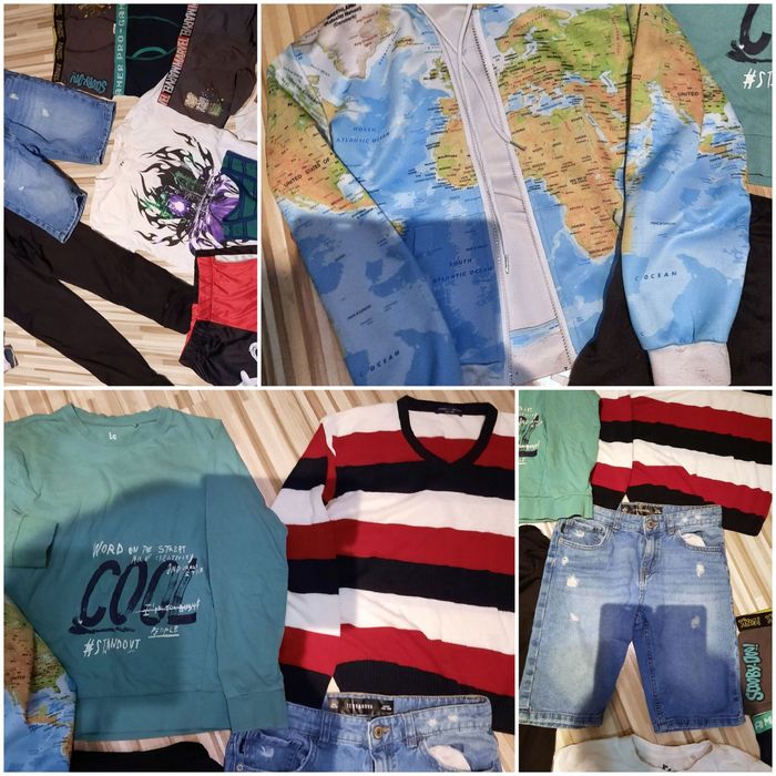 Zestaw ubrań r.140/146