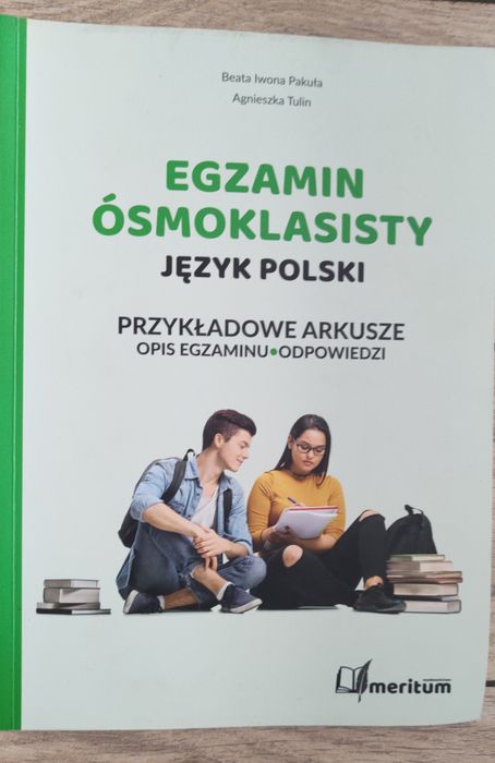 Egzamin ósmoklasisty język polski arkusze Meritum
