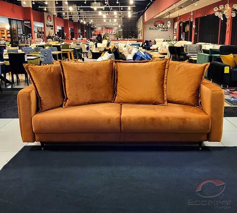 PRINCE Sofa z funkcją spania i pojemnikiem WYPRZEDAŻ -20%