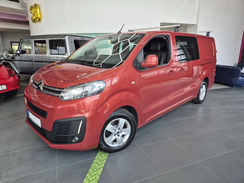 Citroën Jumpy Combi L3H1 LONG, Mixto, Top Wersja, Kamera 360, Serwisowany, 6 Miejsc!