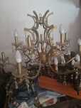 Candeeiro Cristal Antigo