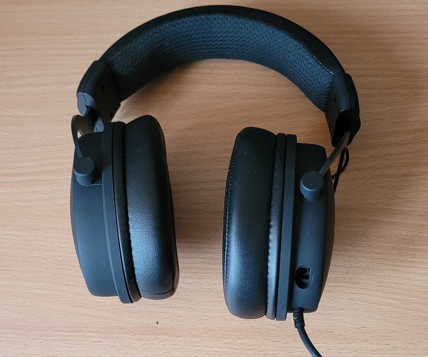 Słuchawki gamingowe Fnatic Gear React z mikrofonem czarne