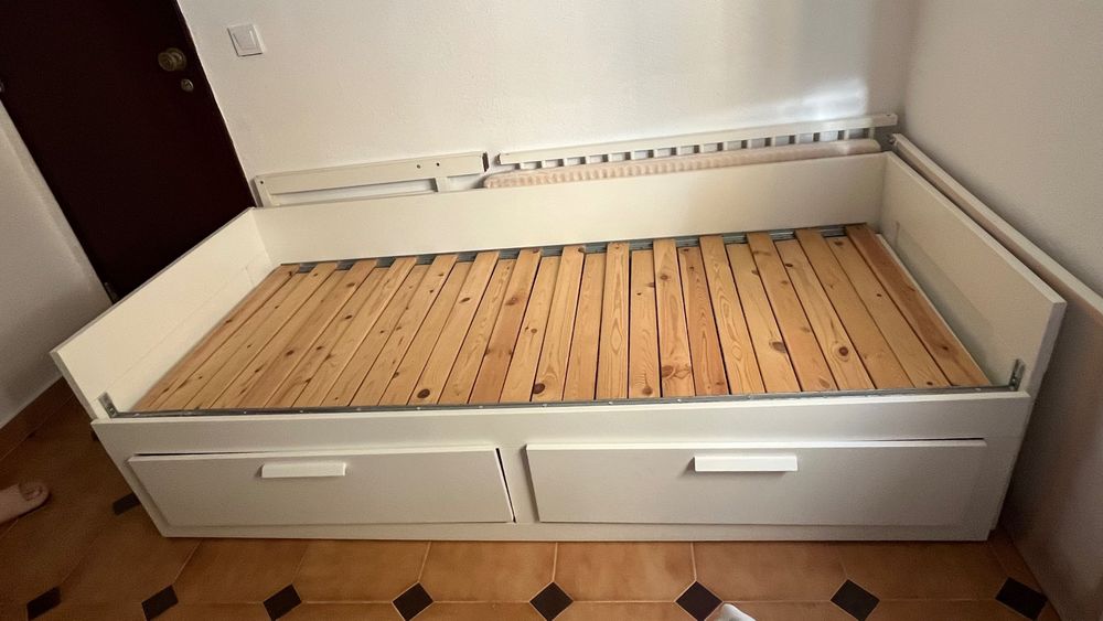 Cama premium com extensão