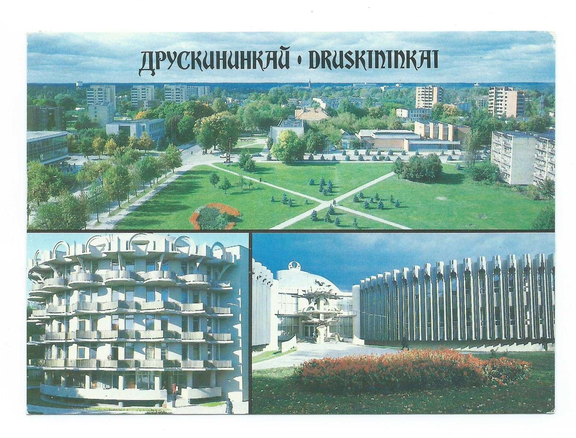 Pocztówka Litwa - Druskienniki - z obiegu