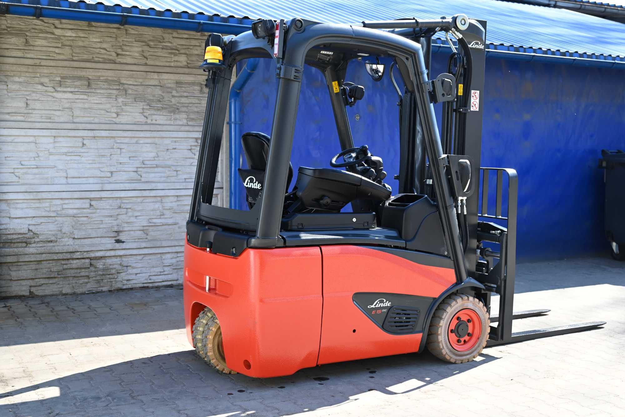Wózek widłowy Linde E15 Duplex Pozycjoner 2019rok 2600mth  FHP 384